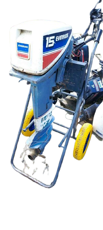 Evinrude 15KM 2T cały na części (spodzina)