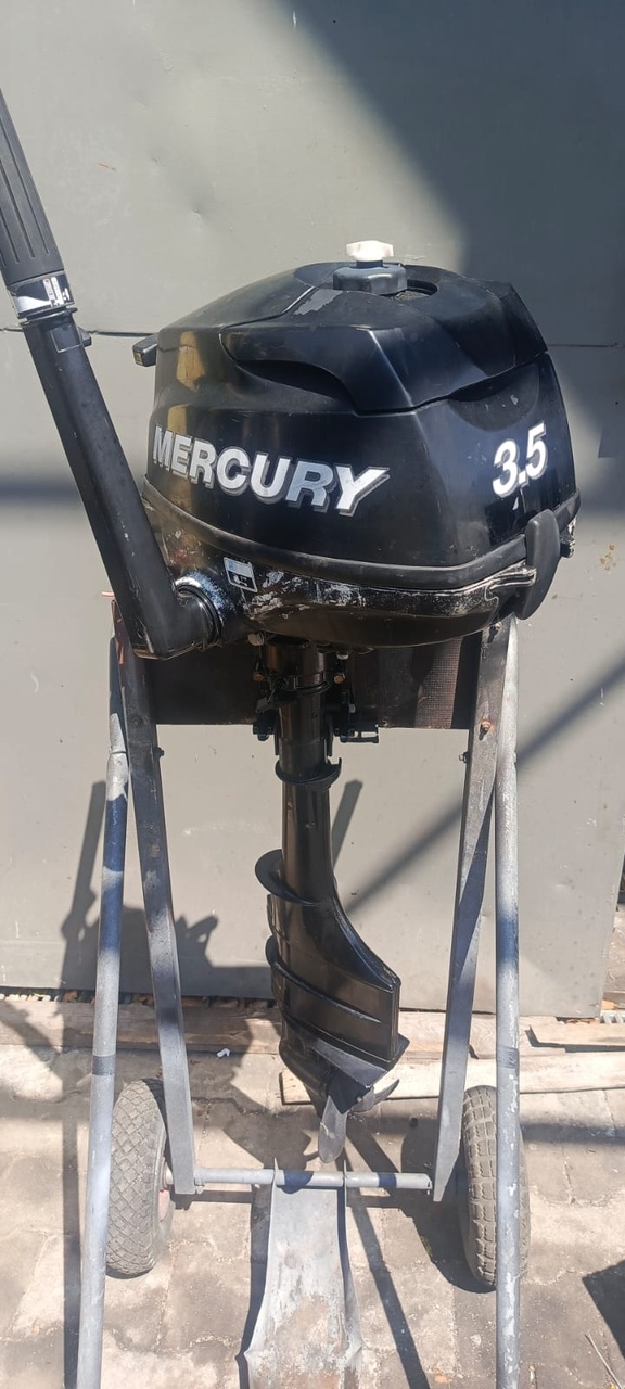 Silnik zaburtowy MERCURY 3.5 KM rumpel L stopa