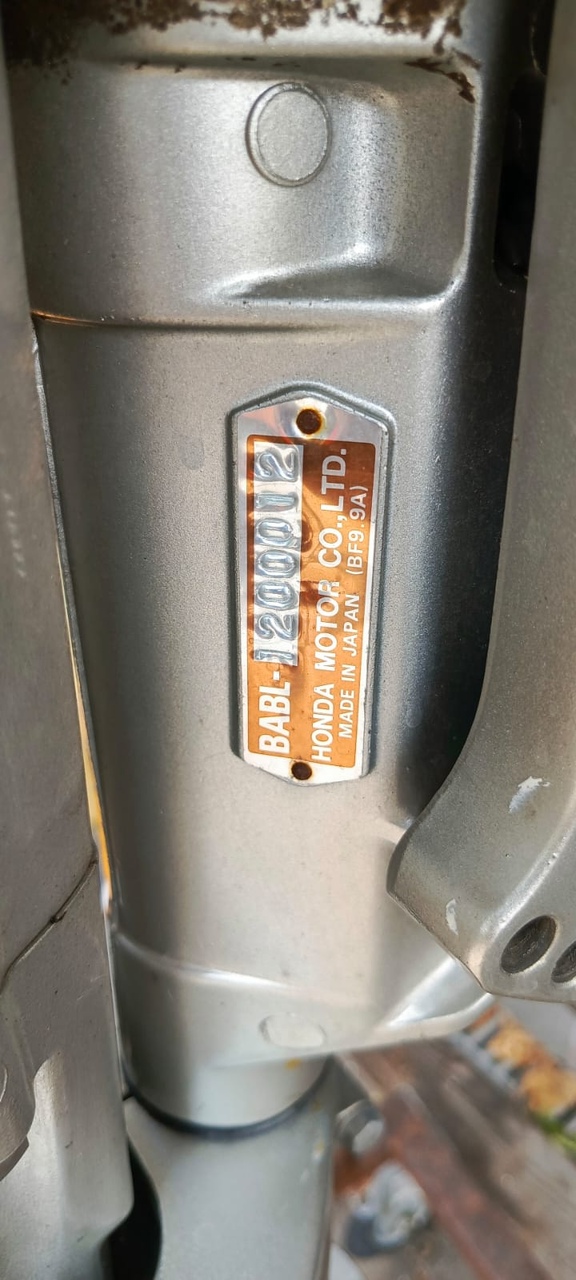 Silnik zaburtowy Honda 9.9KM stopa L rumpel