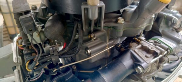 Silnik zaburtowy Honda 9.9KM stopa L rumpel