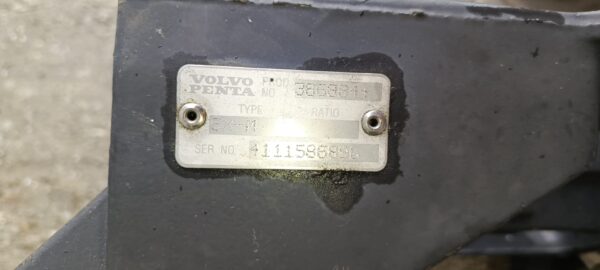 Zespół pawęży wewnętrznej Volvo Penta SX 3868844