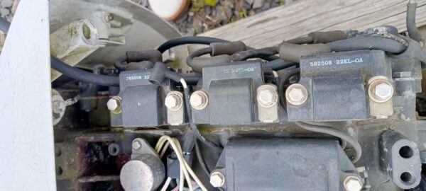 Silnik zaburtowy Johnson 60VRO OMC rozrusznik
