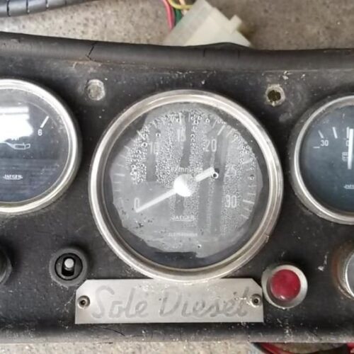 Panel zegary sole diesel