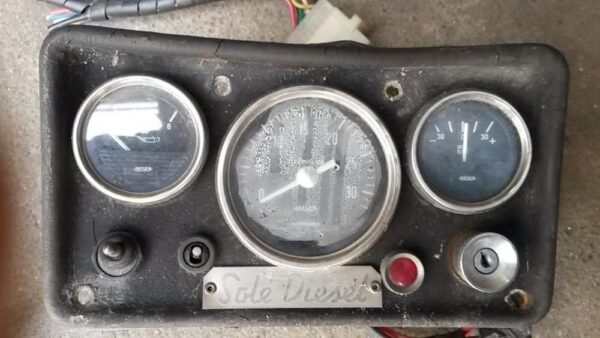 Panel zegary sole diesel