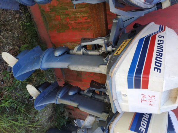 silnik zaburtowy EVINRUDE 6 KM krótka stopa S Wszystko na części