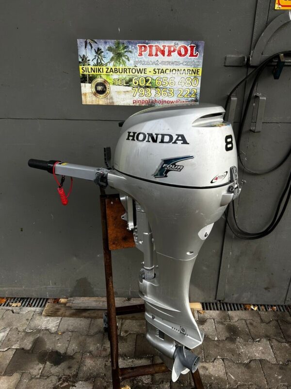 silnik zaburtowy HONDA 8 KM 4suw stopa L