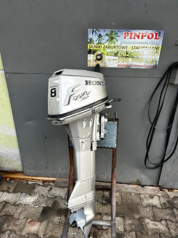 Silnik zaburtowy Honda 8 KM stopa L rumpel