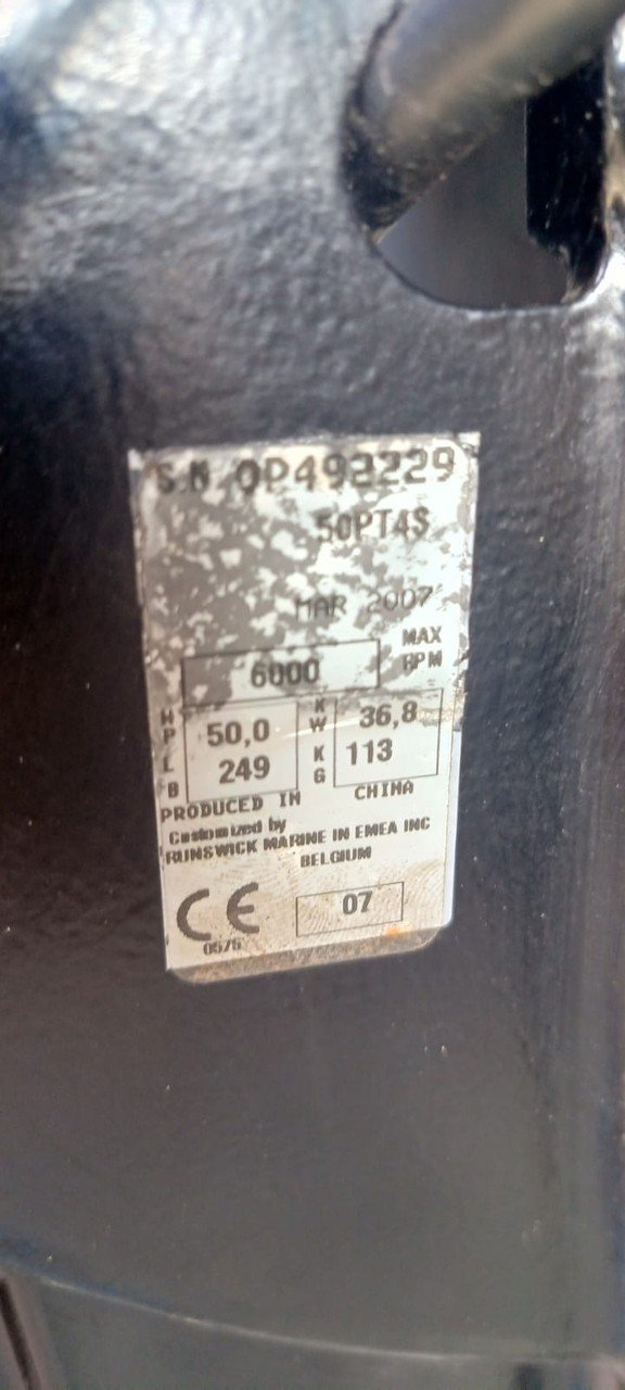 Silnik zaburtowy MERCURY 50 KM wtrysk L stopa manetka power trim