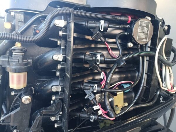 Silnik zaburtowy MERCURY 60 KM wtrysk L stopa manetka power trim