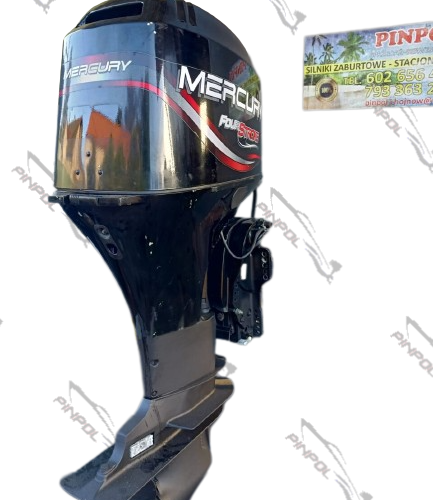 Silnik zaburtowy MERCURY 60 KM wtrysk L stopa manetka power trim