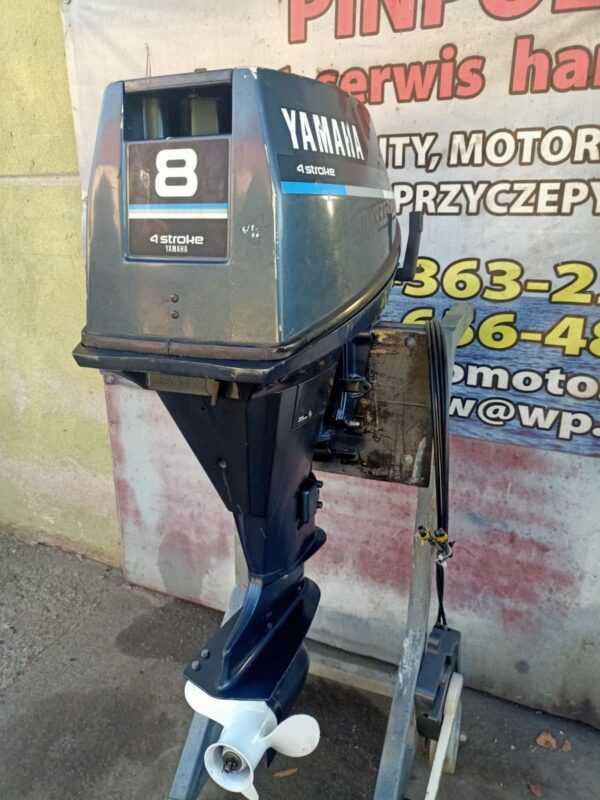 SILNIK ZABURTOWY YAMAHA 8 KM Stopa S 4suw Manetka