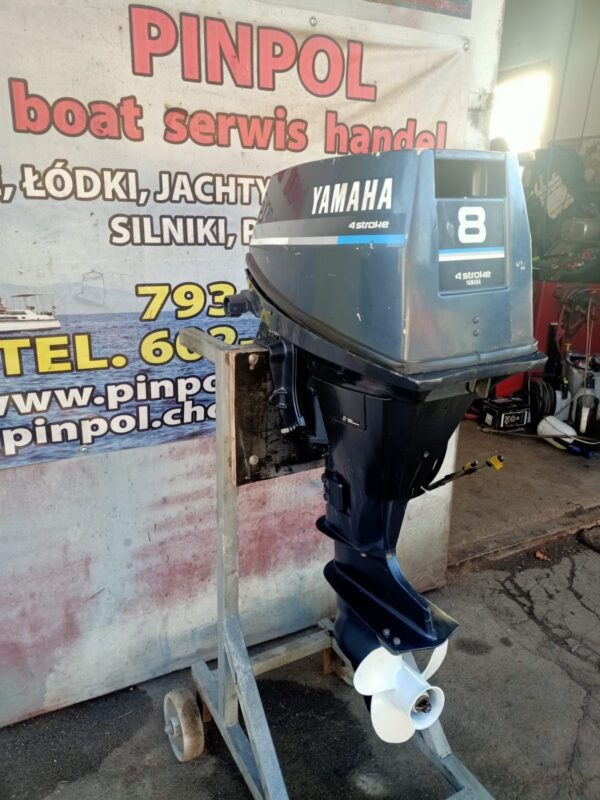 SILNIK ZABURTOWY YAMAHA 8 KM Stopa S 4suw Manetka