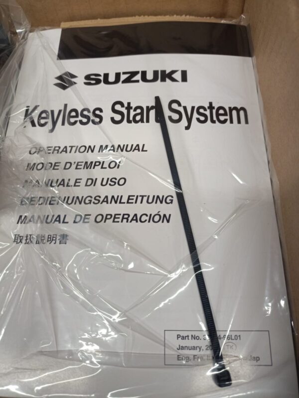 System bez kluczykowy keyless Suzuki outboard
